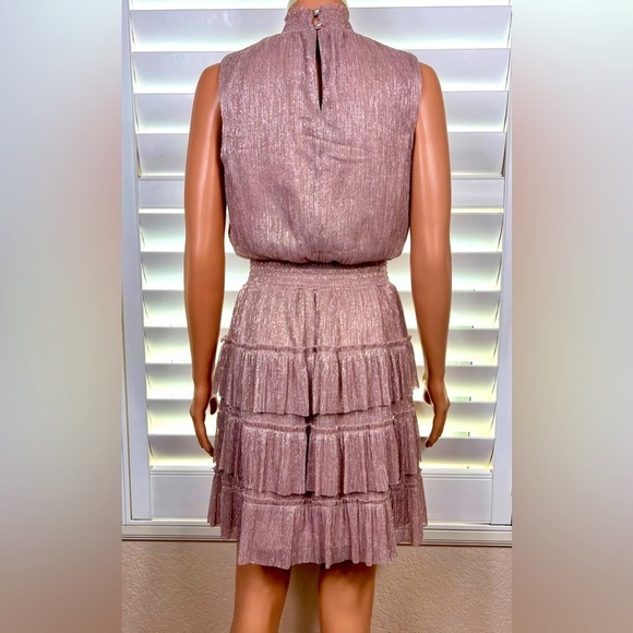 Flirty Tiered Cocktail Dress Sz Small by MSK - Picture 4 of 5